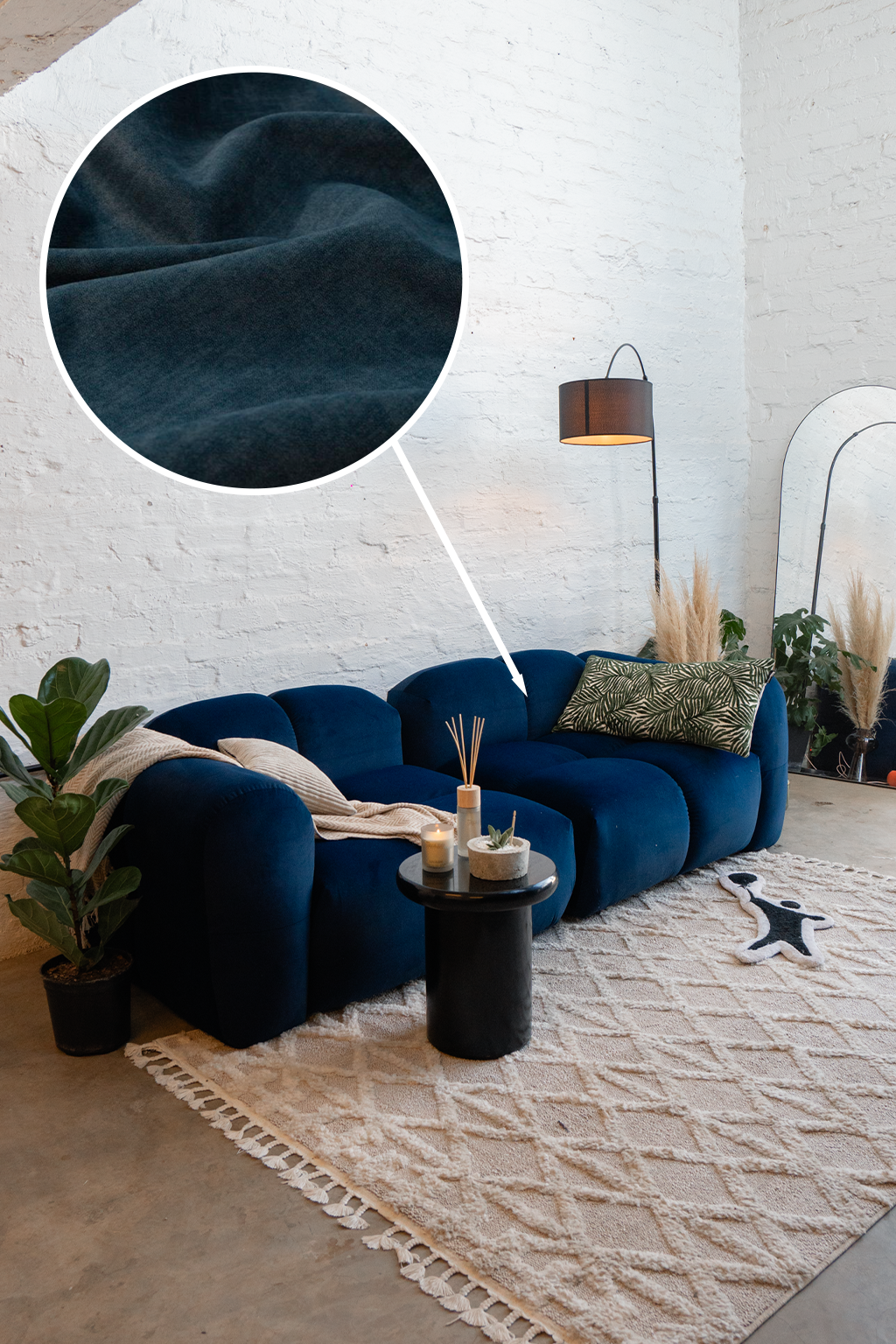CloudHaus sofa in a styled interior