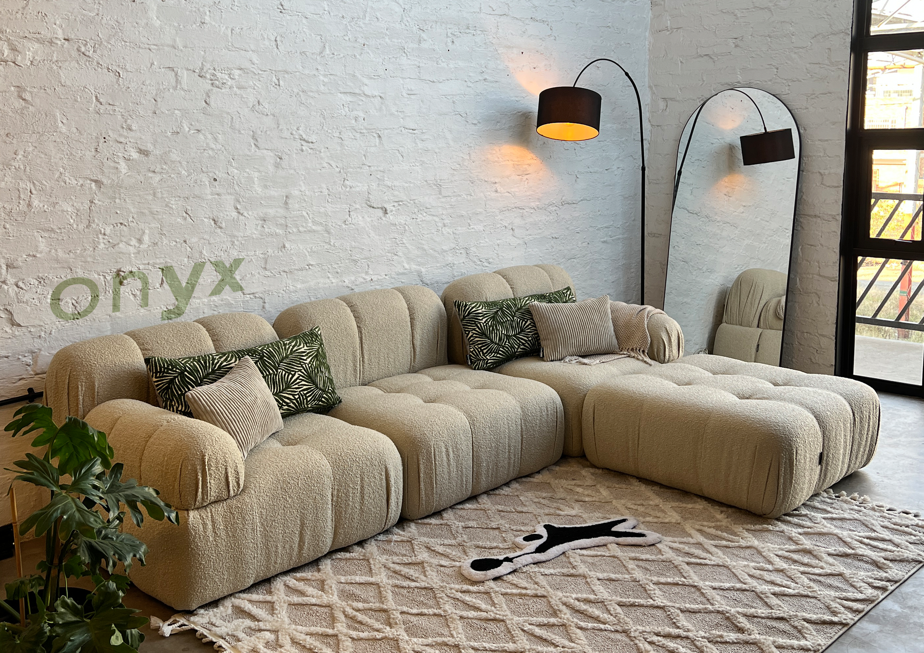 Onyx Three Seater